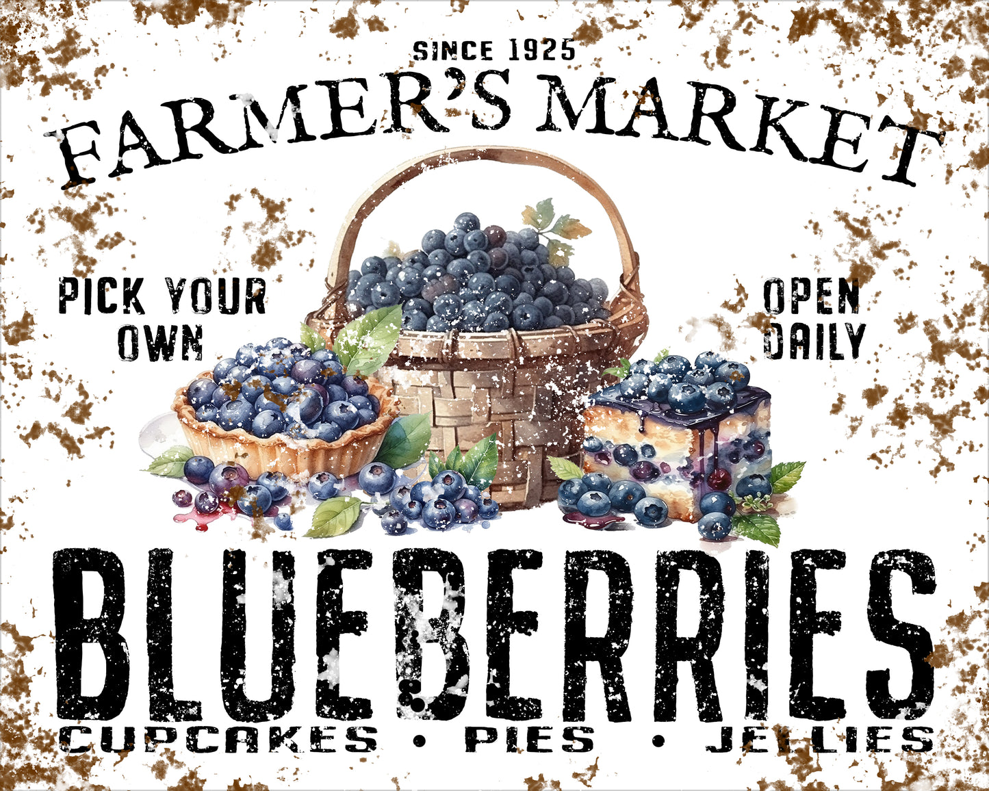 FARMER'S MARKET BLUEBERRIES