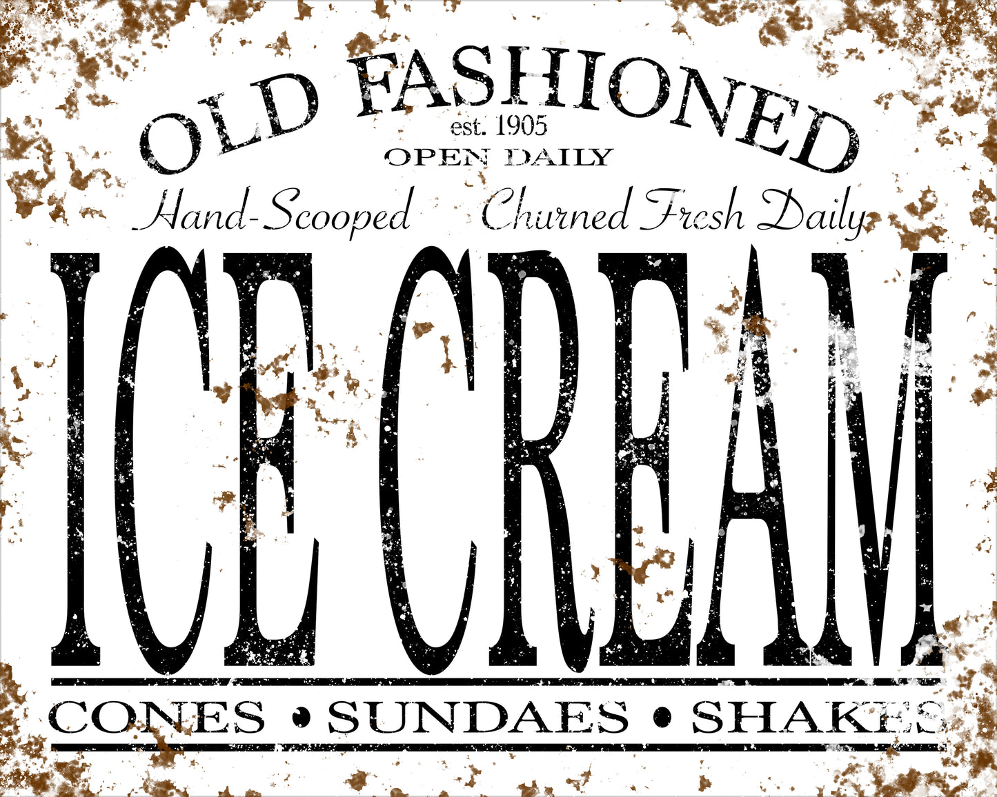 OLD FASHIONED ICE CREAM