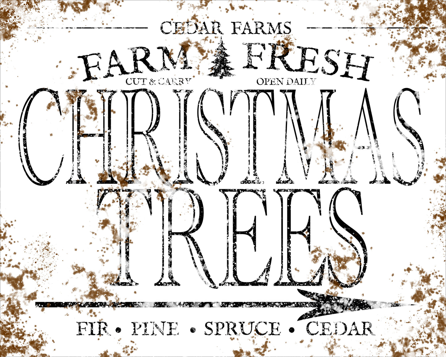 CHRISTMAS TREES