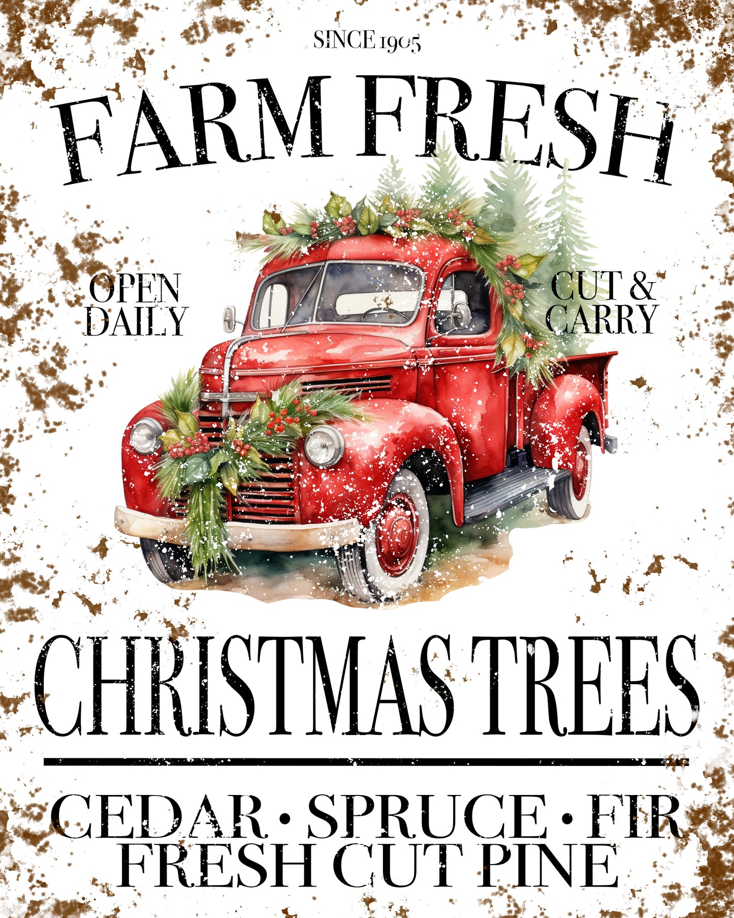 FARM FRESH CHRISTMAS TREES