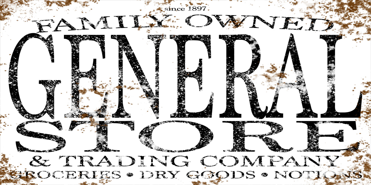 CUSTOM ORDER - GENERAL STORE