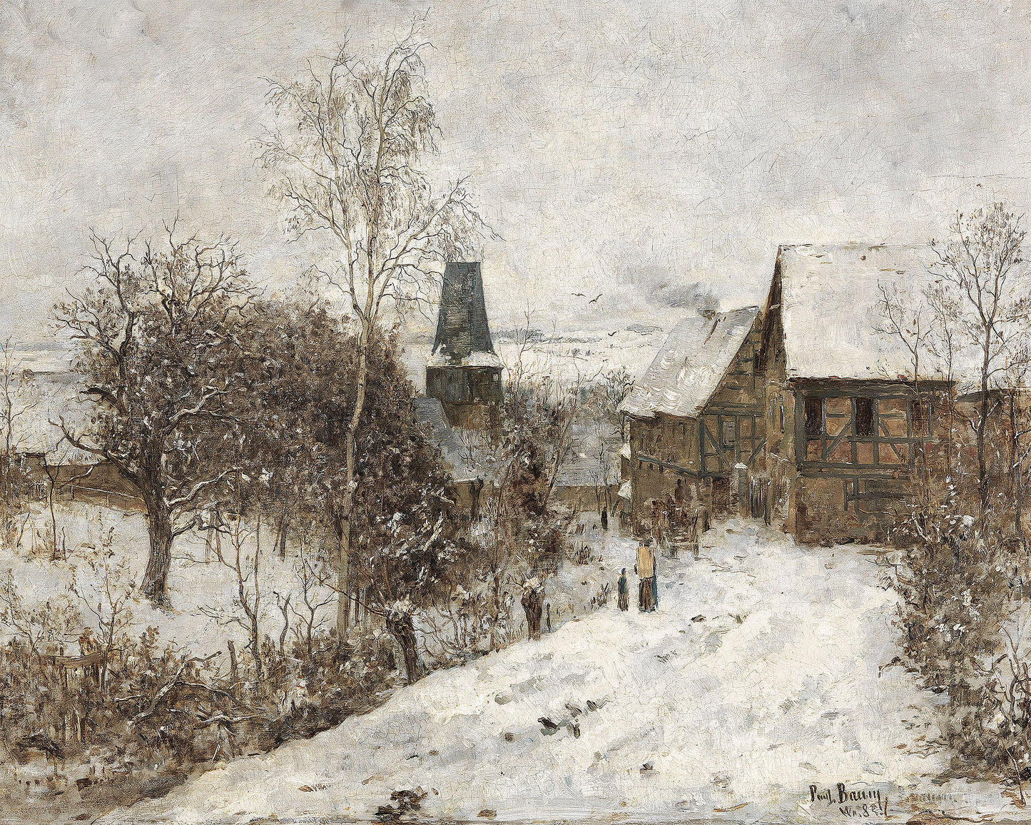 VINTAGE WINTER VILLAGE